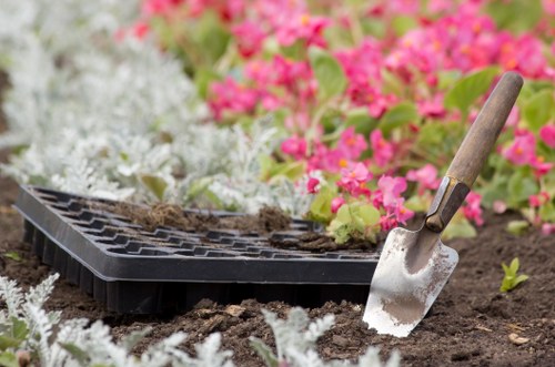 Confirmation of a gardening service booking and site access arrangements
